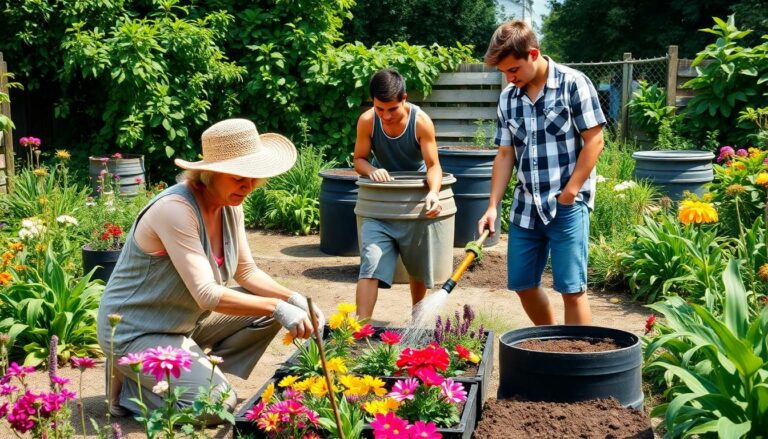 creating a sustainable garden